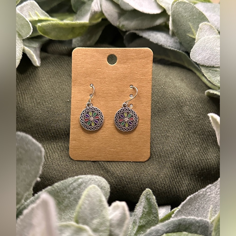 New colorful drop earrings